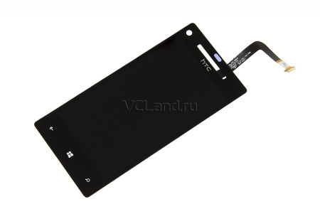 Дисплей HTC Windows Phone 8X с тачскрином (черный)