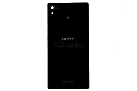 Задняя крышка АКБ Sony Xperia Z3+ E6553/E6533 Z3+ Dual черная