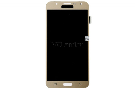 Дисплей для Samsung Galaxy J7 2015 SM-J700F/DS с тачскрином золотистый TFT