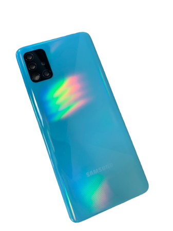 Задняя крышка для Samsung Galaxy A51 2020 SM-A515F голубая