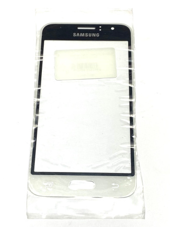Стекло для переклейки Samsung Galaxy J1 (2016) SM-J120F/DS (белое)