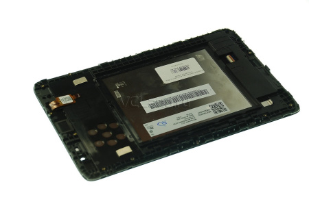 Дисплей Lenovo IdeaTab A5500 с тачскрином в рамке (черный)
