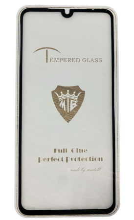 Защитное стекло для Xiaomi Mi 9/Mi 9X/Vivo Y7S/Vivo S1 (полное покрытие) 5D черное