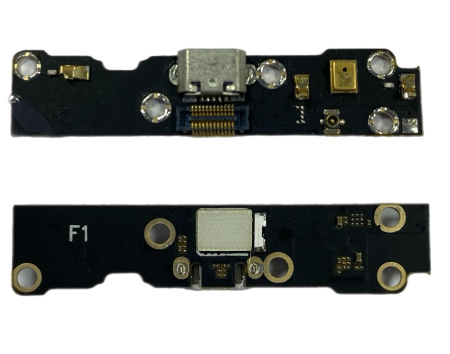 Нижняя плата Meizu MX3 с разъемом зарядки (micro-USB) и микрофоном
