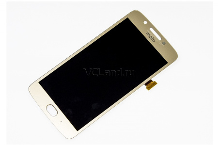 Дисплей Motorola Moto G5 (XT1671/XT1672) с тачскрином (золотистый)