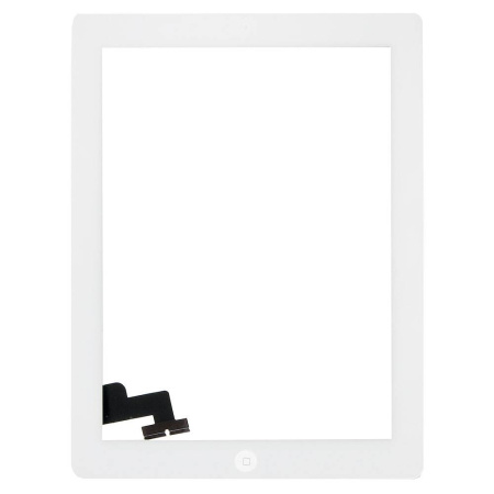 Тачскрин для iPad 2 A1395/A1396 с кнопкой Home белый