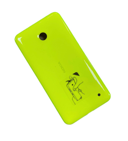 Задняя крышка АКБ Nokia Lumia 635 (RM-974) (желтый)