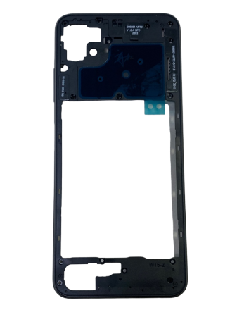 Средняя часть корпуса Samsung Galaxy A22s (5G) SM-A226F (серая) с боковыми кнопками