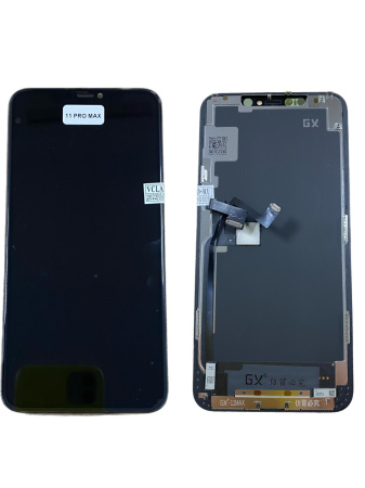 Дисплей для iPhone 11 Pro Max с тачскрином черный Hard OLED