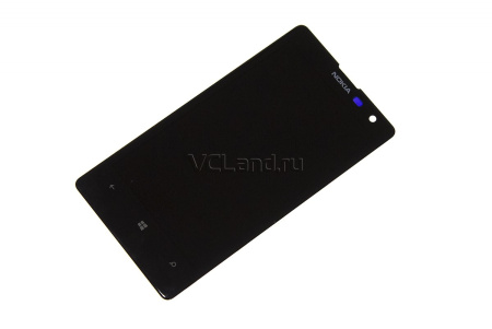 Дисплей Nokia Lumia 1020 (RM-875)/909 (RM-875) с тачскрином (черный)