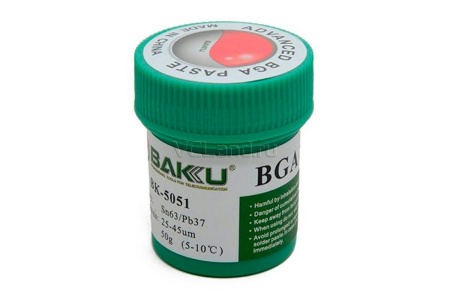 Паста паяльная BAKU BK-5051 50 гр. (183°)