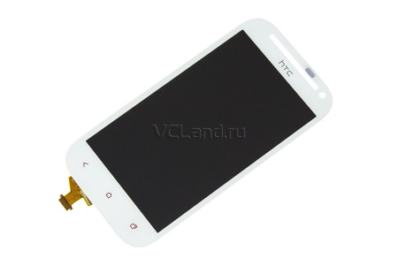 Дисплей HTC One SV (T528w) с тачскрином (белый)