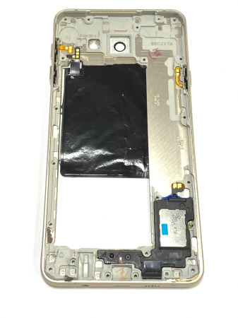 Средняя часть корпуса Samsung Galaxy A7 (2016) SM-A710F (золотистая) 