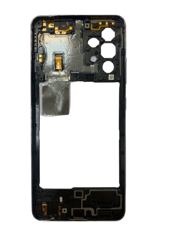 Средняя часть корпуса Samsung Galaxy A32 (5G) SM-A325F (серая) с боковыми кнопками
