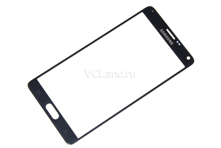 Стекло для переклейки Samsung Galaxy Note 4 SM-N910C (серое)
