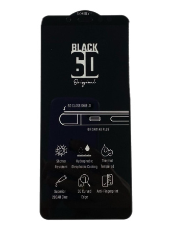 Защитное стекло MOSSILY Samsung Galaxy A8 Plus SM-A730F черное