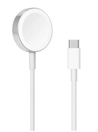 Беспроводное зарядное устройство  для Apple Watch USB белый