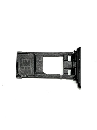 Заглушка + sim держатель/лоток для Sony Xperia X Performance Dual (F8132) (sim) черный