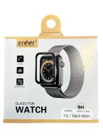 Защитное стекло для часов Apple Watch 44 mm (черное) Xreel Защитное стекло для часов Apple Watch 44 mm (черное) Xreel