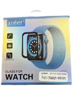 Защитное стекло для часов Apple Watch 44mm polymer nano (черный) Защитное стекло для часов Apple Watch 44mm polymer nano (черный)