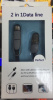 USB кабель Perfect micro USB+  Lightning адаптер черный USB кабель Perfect micro USB+  Lightning адаптер черный