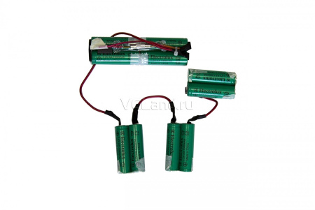 Блок аккумуляторов (АА, 10шт по 1,2V 1300mAh) для пылесосов  Electrolux, Zanussi, AEG 4055132304