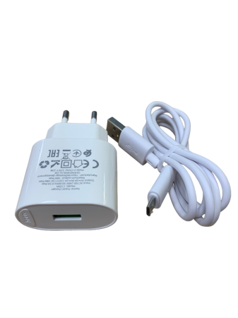 Блок зарядки Hoco модель C109A Мicro USB 18W (кабель и блок питания)