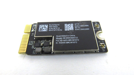 Модуль WiFi для Macbook Air 13 A1466 , AirPort Bluetooth , Broadcom BCM94360CS2 , 2013 Early 2014 20