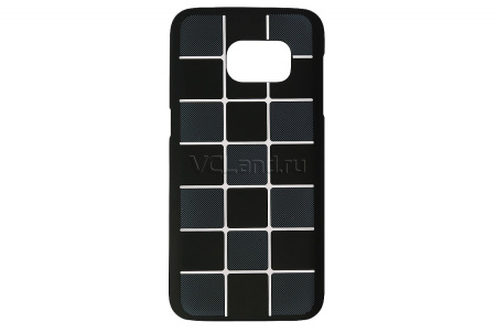 Чехол для Samsung S7 FC Squares (черный)