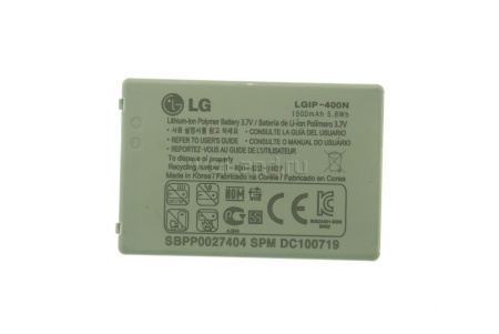 АКБ LG GX500/GT540/GT540/GW620/GW820/GW825/GX200/GX300/GX500 (LGIP-400N) 