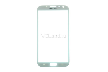 Стекло для переклейки Samsung Galaxy Note 2 GT-N7100 (белое)