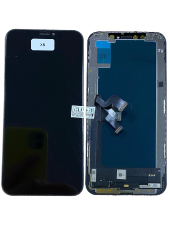 Дисплей для IPhone XS с тачскрином черный In-Cell TFT
