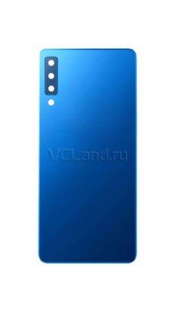 Задняя крышка для Samsung Galaxy A7 2018 SM-A750F синяя