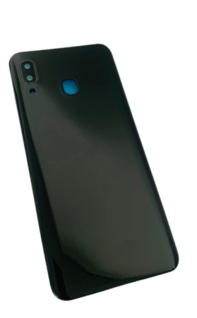 Задняя крышка для Samsung Galaxy A20 SM-A205F черная