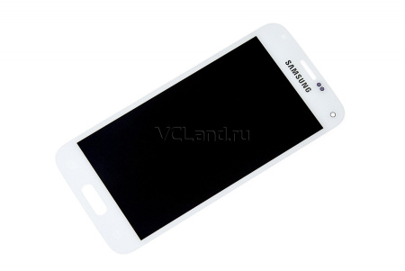Дисплей Samsung Galaxy S5 Mini SM-G800F с тачскрином (белый)