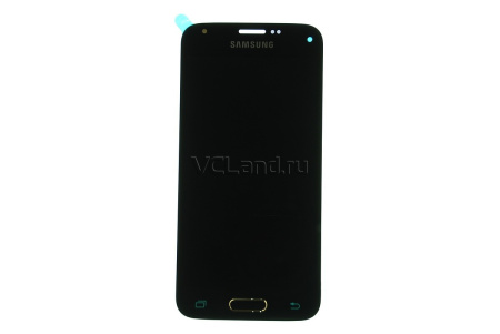 Дисплей Samsung Galaxy S5 Mini SM-G800F с тачскрином (золотистый)
