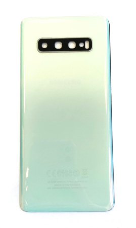 Задняя крышка для Samsung Galaxy S10 Plus SM-G975F перламутр