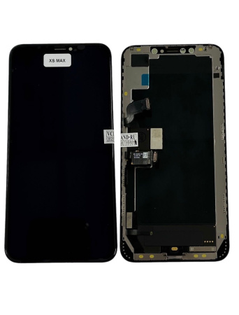 Дисплей для iPhone XS Max с тачскрином черный FOG