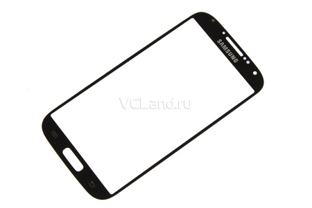 Стекло для переклейки Samsung Galaxy S4 GT-i9500 (черное)