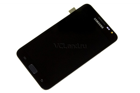 Дисплей Samsung Galaxy Note GT-i9220/N7000 с тачскрином в рамке (черный)