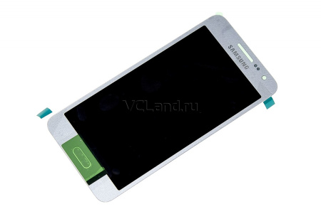 Дисплей Samsung Galaxy A3 (2015) SM-A300F с тачскрином (серебристый)