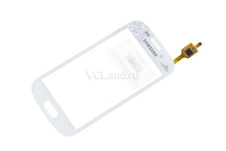 Тачскрин Samsung Galaxy S Duos GT-S7562 La Fleur (белый)