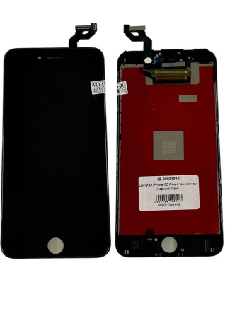 Дисплей для iPhone 6S Plus с тачскрином черный FOG