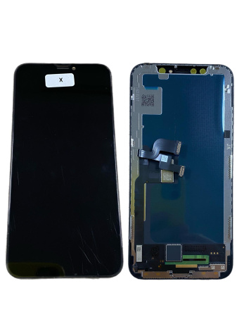 Дисплей для IPhone X с тачскрином черный In-Cell TFT