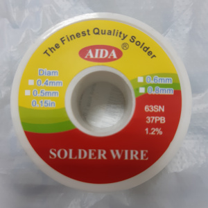 Припой Aida A-T200 0.4мм (50g) Припой Aida A-T200 0.4мм (50g)