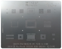 Трафарет AMAOE MAC:4 MacBook A1534 (2016) SR2ZY/EN/EM CPU 820-00244 T:0.12мм Трафарет AMAOE MAC:4 MacBook A1534 (2016) SR2ZY/EN/EM CPU 820-00244 T:0.12мм
