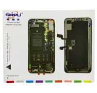 Магнитный коврик - карта болтов для iPhone XS Max Магнитный коврик - карта болтов для iPhone XS Max