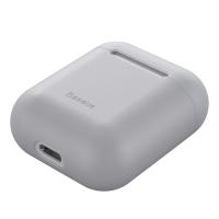 Чехол для Apple AirPods Baseus Super Thin Silica Gel 1/2 (серый) Чехол для Apple AirPods Baseus Super Thin Silica Gel 1/2 (серый)