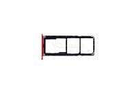 Держатель/лоток сим (sim holder) Huawei Honor 8X Max (красный)