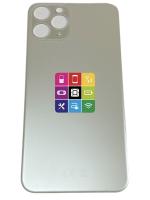 Задняя крышка для iPhone 11 Pro, с большим отверстием под камеру, белая